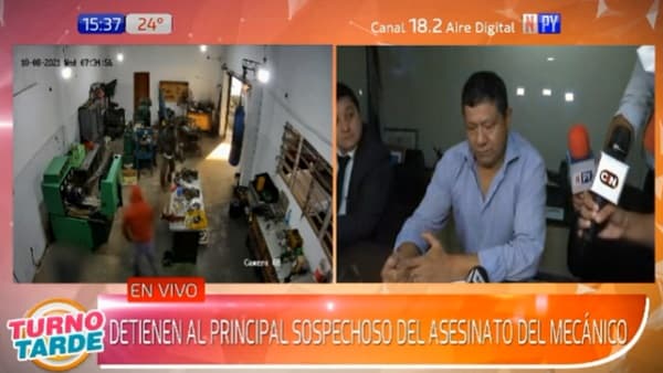 Detienen a autor confeso del crimen de mecánico en San Lorenzo