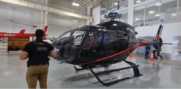 Incautan helicóptero “vinculado” a Ozorio