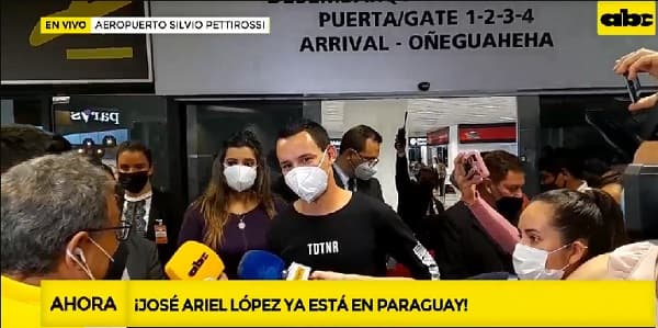 Futbolista paraguayo llega proveniente de Ucrania