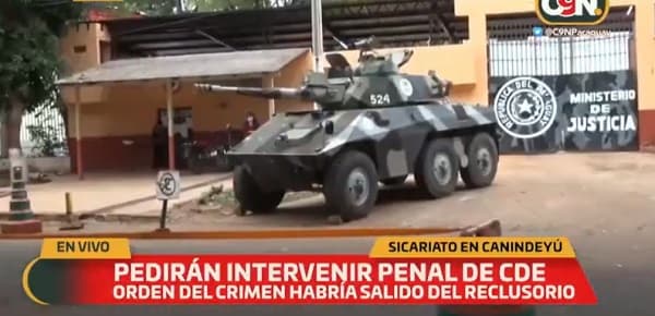 Justicia anuncia intervención en penales de Ciudad del Este y Tacumbú