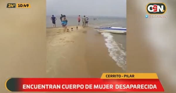 Hallan cuerpo de mujer en aguas del río Paraná