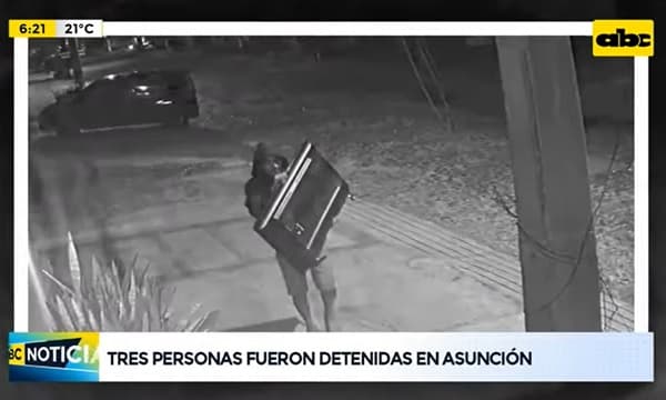 Detienen a tres sospechosos de cometer robos domiciliarios