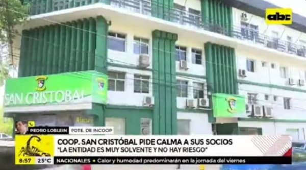 Solo el miércoles, socios de San Cristóbal retiraron G. 12.000 millones