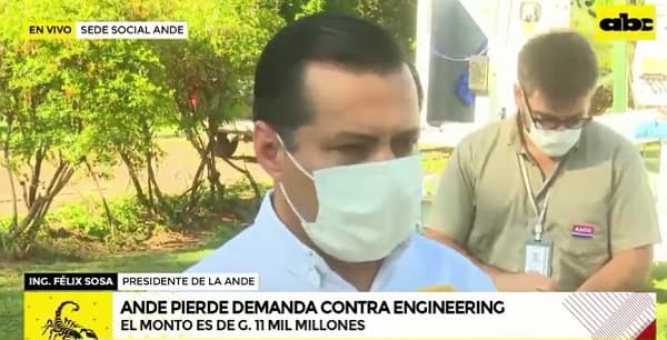 Engineering gana demanda y la ANDE le debe pagar más de G. 11.000 millones