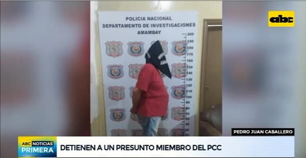 Detienen a miembro del PCC “vinculado” a atentado del festival Ja’umina