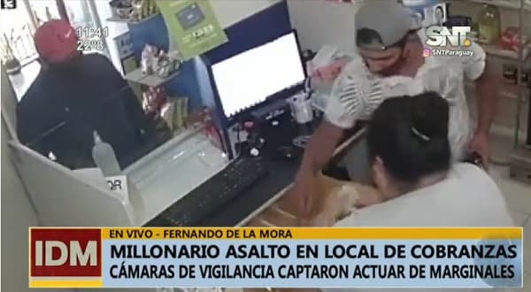 Reportan millonario asalto en local de cobranzas de Fernando