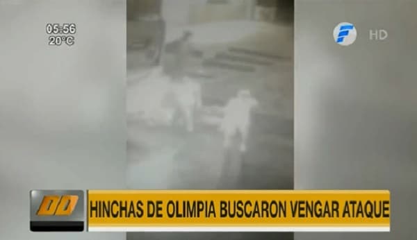 Hinchas de Olimpia se toman “revancha” y atacan a cerristas