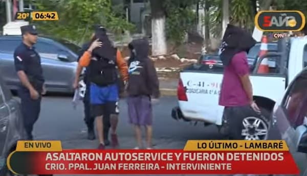 Detienen a sospechosos tras asalto a local de Biggie