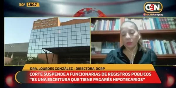 Suspenden a jefas y funcionarios de Registros Públicos por falsificación