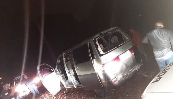 Asaltan furgón y se roban todas las mercaderías en Hernandarias