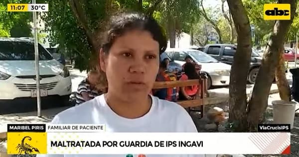 Familiar de paciente denuncia maltrato por parte de guardia de IPS Ingavi
