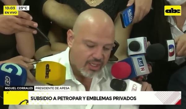 Apesa fustiga subsidio a Petropar y pide igualdad