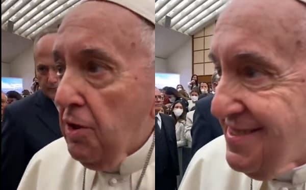 Francisco a comprometidos: “¿Cuándo entran en la cárcel?”  