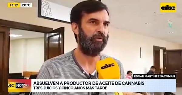 Absuelven a hombre que producía aceite de cannabis