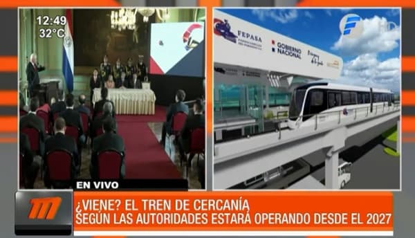 Presentan oficialmente proyecto de ley para tren de cercanía