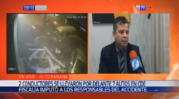Imputan a conductores de “carrera clandestina” tras choque múltiple