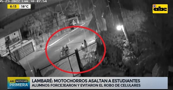 Frustran asalto a estudiantes en Lambaré