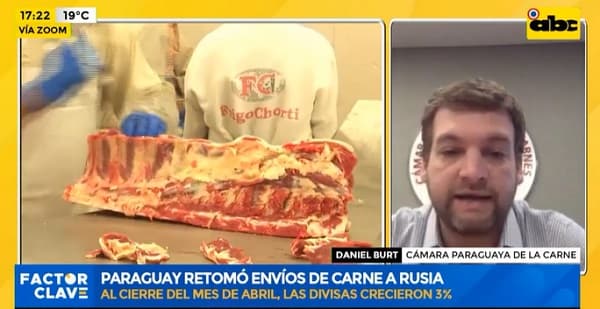 Paraguay retoma envío de carne a Rusia