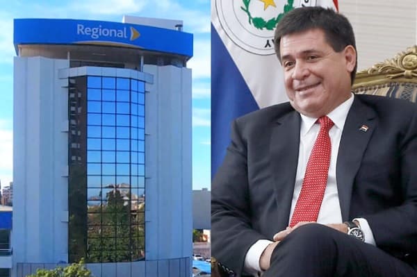 Regional desmiente ser parte del Grupo Cartes 