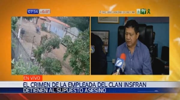 Detienen al “sicario” de la empleada doméstica del Clan Insfrán