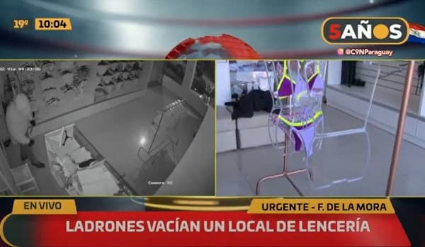 Vacían tienda de lencería en Fernando