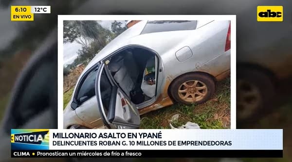 Emprendedoras sufren robo y asaltantes se llevan millones