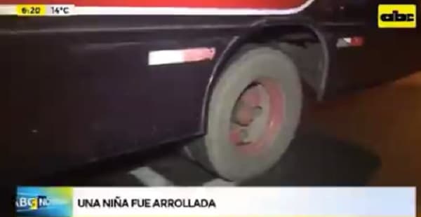 Niña muere arrollada por bus en el Mercado 4