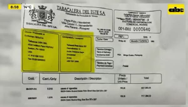 Caso avión retenido: Factura revela “maniobra” de Tabesa