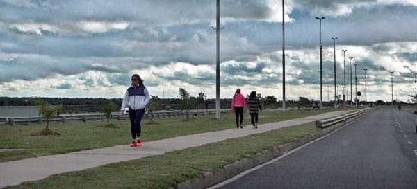 Meteorología anuncia vientos del sur y lluvias dispersas