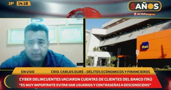 Denuncian robos en cuentas de Itaú y banco niega problemas de seguridad