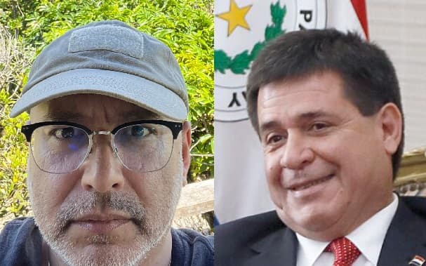 Horacio Cartes es un cagón que se esconde detrás de sus periodistas corruptos, afirma precandidato a la presidencia.
