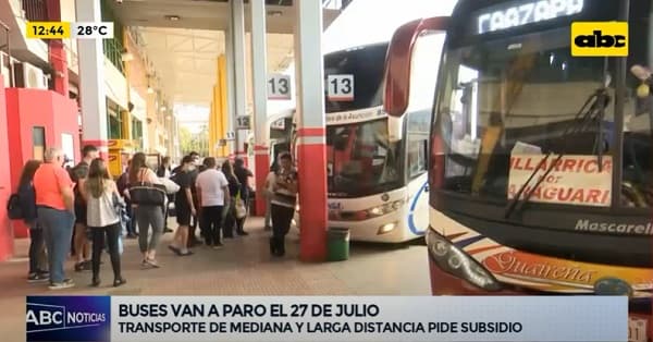 Transportistas anuncian paro para el 27 de julio