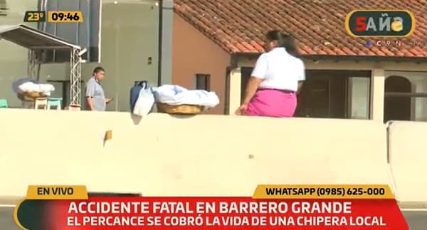 Chipera muere tras ser embestida por camioneta sobre la ruta PY02