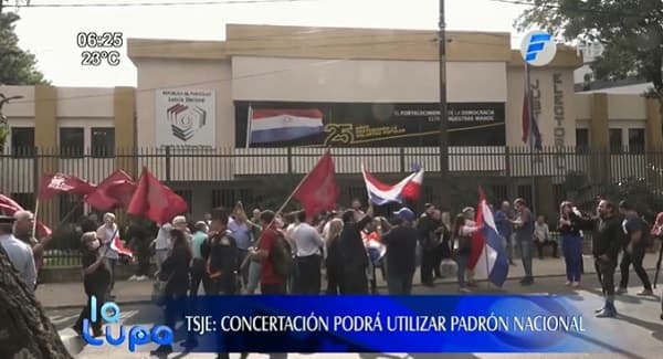 TSJE reconoce Concertación y aprueba uso de padrón nacional