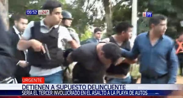 Detienen a miembro de la Escolta Presidencial tras asalto a importadora