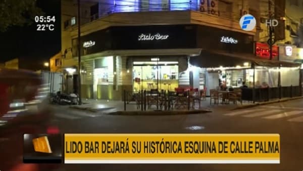 Lido Bar dejará su histórica esquina de la calle Palma