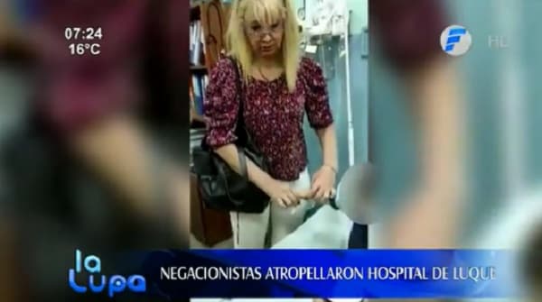 Negacionistas del Covid-19 retiran a niño del Hospital de Luque
