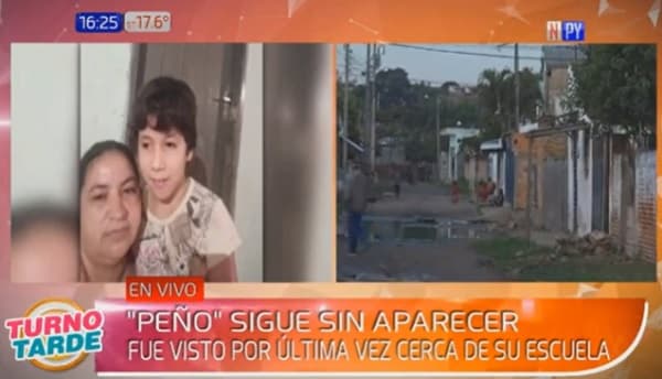 Descartan que prenda pertenezca a niño desaparecido