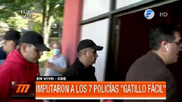 Imputan a siete policías en caso “gatillo fácil”