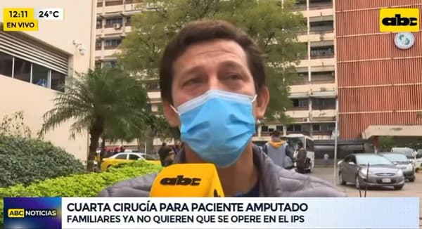 Paciente víctima de “error” en amputación será sometido a nueva cirugía