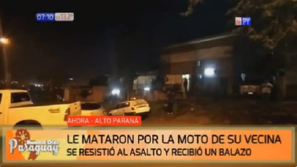Hombre muere baleado por motochorros al tratar de evitar huida