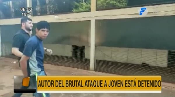 Detenido dice que estaba drogado cuando apuñaló a joven