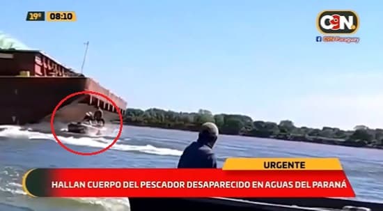 Hallan cuerpo en zona del río Paraná, donde buscan a pescador