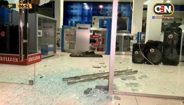 Delincuentes se alzan con artículos electrónicos por valor de G. 50 millones