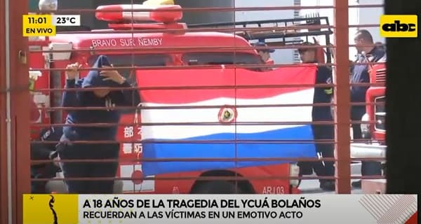 Recuerdan a víctimas del Ycuá Bolaños con emotivo acto