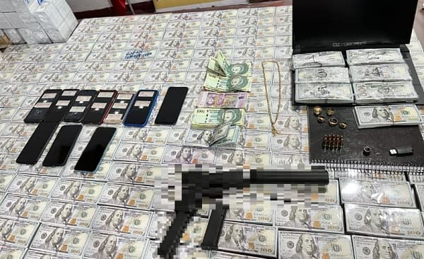 Detienen a grupo delictivo con USD 4 millones en billetes falsos