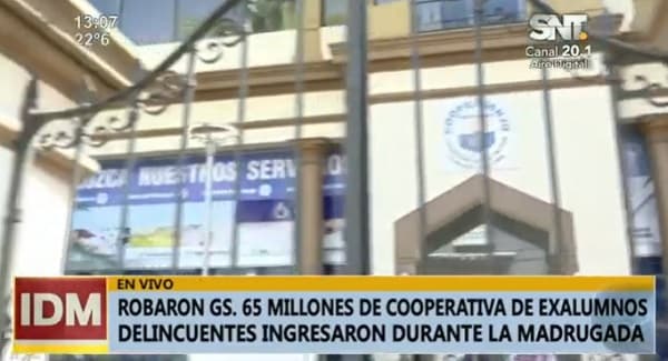 Roban G. 65 millones de cooperativa de exalumnos del Colegio San José