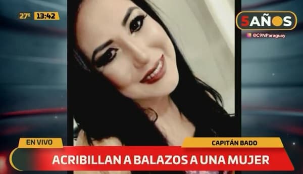 Mujer es acribillada al salir de su casa en Capitán Bado