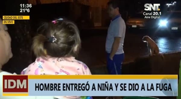 Abandonan a niña de dos años en vivienda de Ciudad del Este