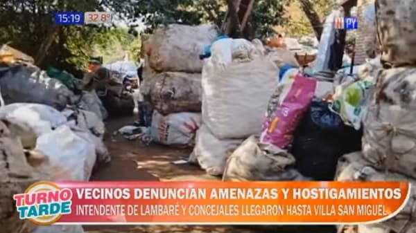 Vecinos siguen en conflicto con recicladores y denuncian agresiones